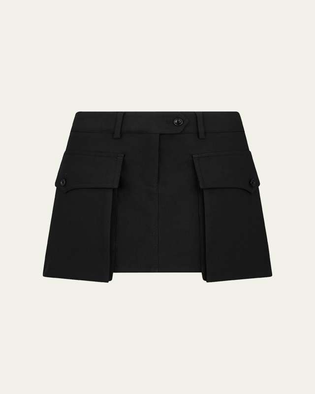 Cargo Pocket Mini Skirt